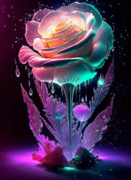 Diamond Painting Rose